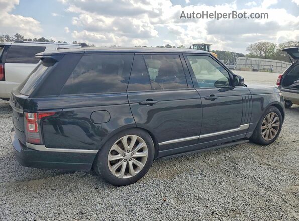 SALGS2KF6GA255660 2016 LAND ROVER RANGE ROVER Черный Передняя правая четверть
