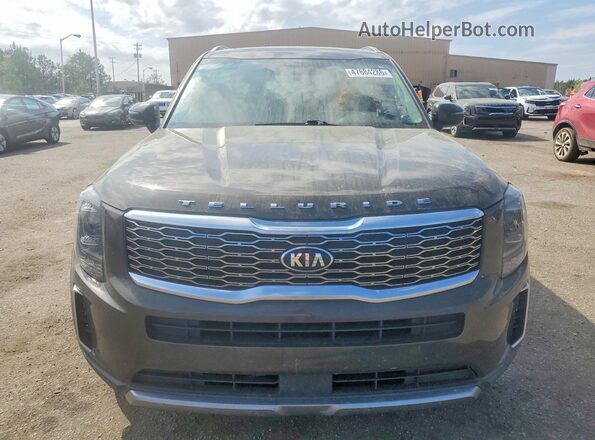 5XYP34HC4MG098607 2021 KIA TELLURIDE Black Rear view