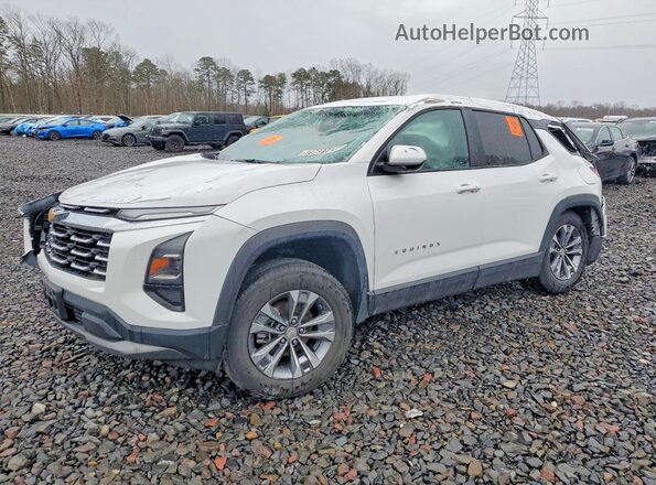 3GNAXHEG2SL213873 2025 CHEVROLET EQUINOX Белый Передняя левая четверть