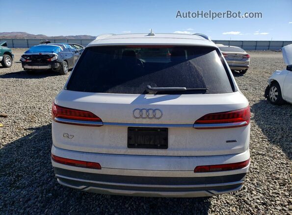 WA1LXAF71LD003077 2020 AUDI Q7 White Вид салону спереду