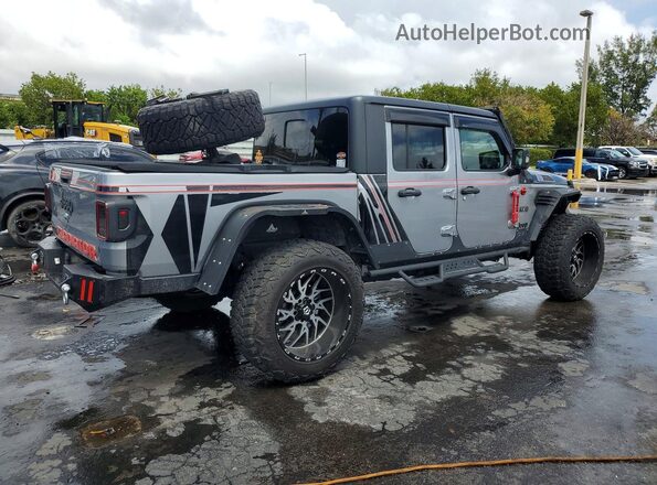 1C6HJTAG3ML550477 2021 JEEP GLADIATOR Silver Задня права чверть