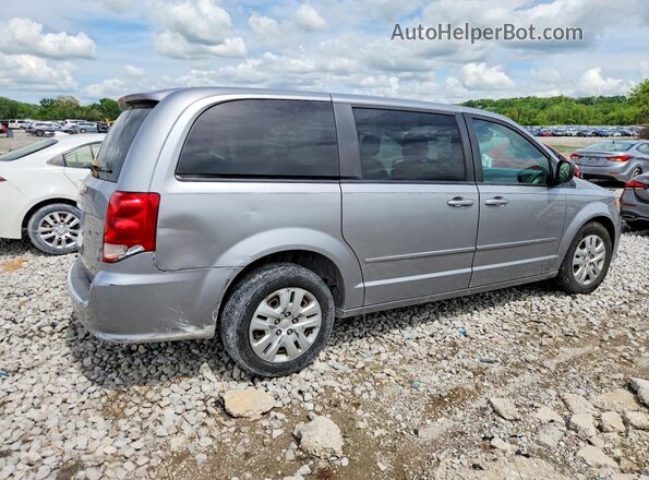 2C4RDGBG5GR258643 2016 DODGE CARAVAN Серебряный Передняя правая четверть