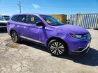 2020 Mitsubishi Outlander Se Фиолетовый vin: JA4AZ3A32LZ026680