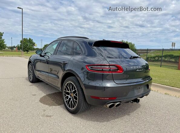 WP1AB2A51JLB33403 2018 PORSCHE MACAN Серый Передняя правая четверть