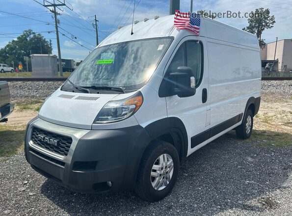 3C6LRVBG6ME553198 2021 RAM PROMASTER Белый Задняя левая четверть