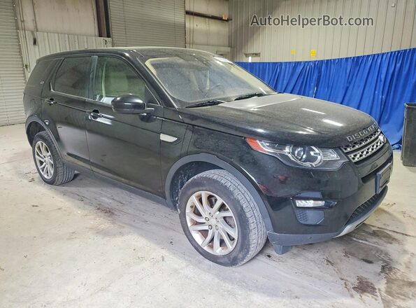 SALCR2RX3JH742662 2018 LAND ROVER DISCOVERY Черный Вид спереди