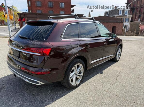 WA1LXAF70LD001045 2020 AUDI Q7 Purple Առջևի աջ