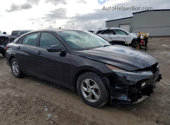 5NPLL4AG0MH050591 2021 HYUNDAI ELANTRA Black Вид спереду