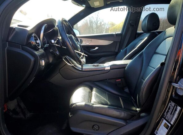 WDC0G5EB4KF509358 2019 MERCEDES-BENZ GLC-CLASS Black Front interior view