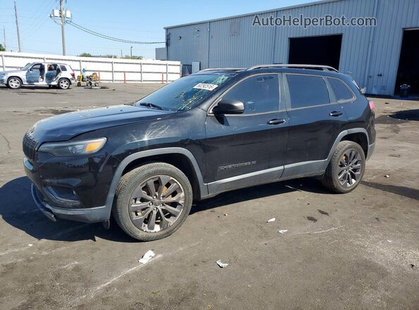 1C4PJLMX4MD119916 2021 JEEP CHEROKEE Black Vista tres cuartos delantera izquierda