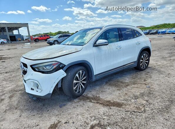 W1N4N4GB5MJ191019 2021 MERCEDES-BENZ GLA-CLASS White Przód lewy