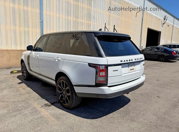 SALGS3EF9GA273443 2016 LAND ROVER RANGE ROVER White Առջևի աջ