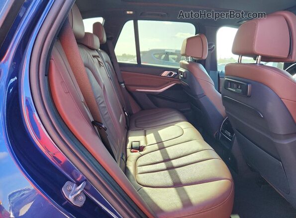 5UXCR6C54KLL11508 2019 BMW X5 Синий Вид задней части салона