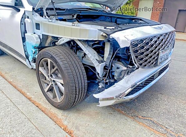 KMUHGESB6TU305586 2026 GENESIS GV80 Белый Вид задней части салона