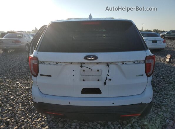 1FM5K8AR5HGA24465 2017 FORD FORD EXPLORER White Widok wnętrza z przodu