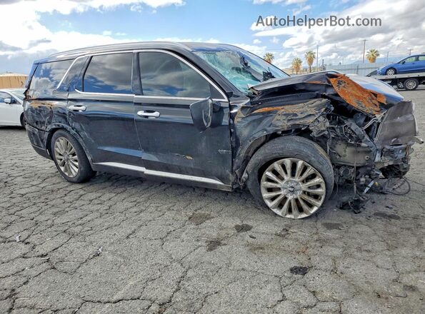 KM8R54HEXLU120672 2020 HYUNDAI PALISADE Черный Вид спереди