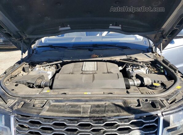 SALWR2RV3KA426698 2019 LAND ROVER RANGE Синий Вид подкапотного пространства