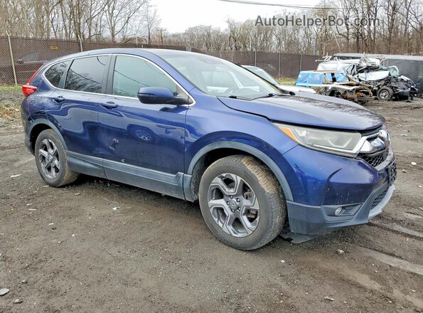 2HKRW2H5XHH654116 2017 HONDA CRV Синий Вид спереди