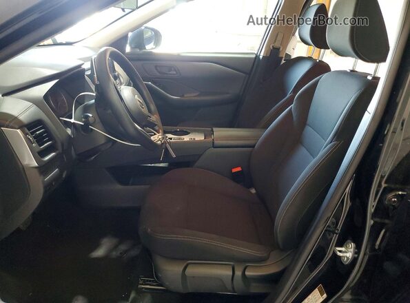 5N1BT3AA0RC709785 2024 NISSAN ROGUE Черный Вид салона спереди