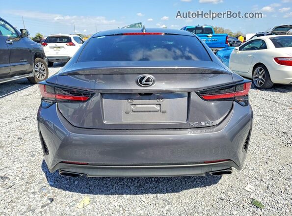 JTHAA5BC4L5011076 2020 LEXUS RC Gray Widok wnętrza z przodu