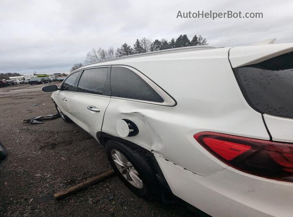 5XYPGDA55KG433404 2019 KIA SORENTO White Tył prawy