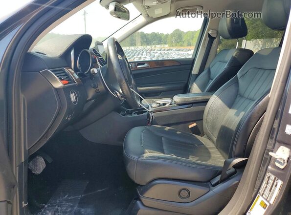 4JGDF6EE3HA752655 2017 MERCEDES-BENZ GLS Gray წინა პანელის ხედი