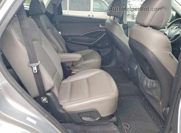 KM8SRDHF5GU158640 2016 HYUNDAI SANTA FE Серебряный Вид задней части салона