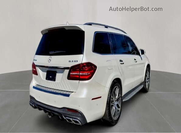 4JGDF7FE6JB144424 2018 MERCEDES-BENZ GLS Белый Вид спереди