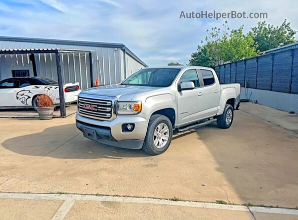 1GTG5CEN7J1221600 2018 GMC CANYON Серый Задняя правая четверть