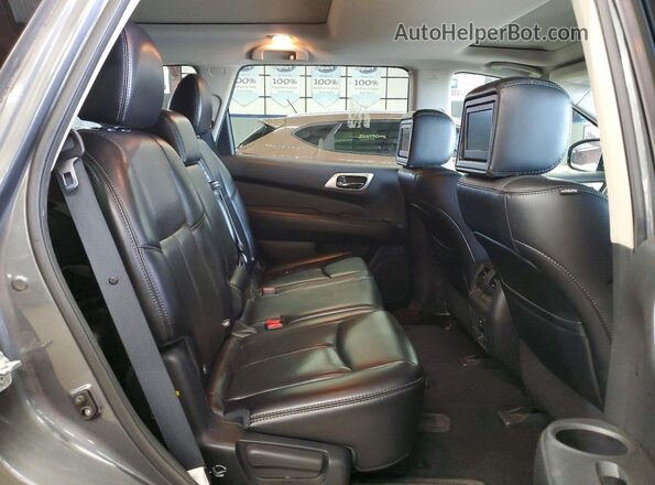 5N1AR2MM3GC612071 2016 NISSAN PATHFINDER Gray Engine compartment view