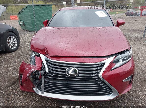 58ABK1GG0GU017903 2016 LEXUS ES 350 Красный Вид щитка приборов