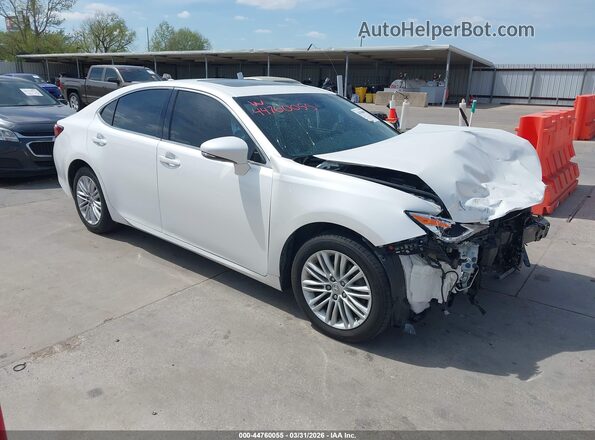 58ABK1GG2HU073598 2017 LEXUS ES 350 White წინა მარჯვენა