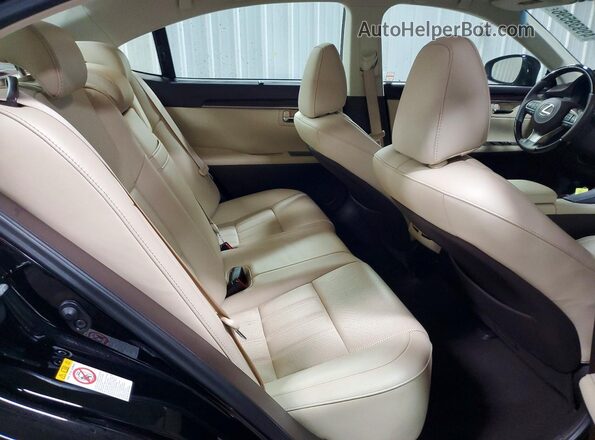 58ABK1GG3HU074520 2017 LEXUS ES Черный Вид задних сидений