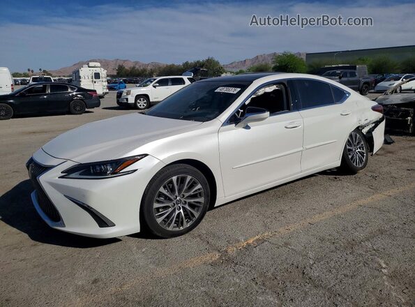 58ABZ1B19KU010908 2019 LEXUS ES Белый Передняя левая четверть