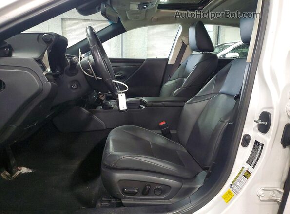 58AD21B19LU007828 2020 LEXUS ES White Vista interior delantera