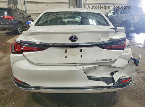 58AD21B19LU007828 2020 LEXUS ES White Vista trasera