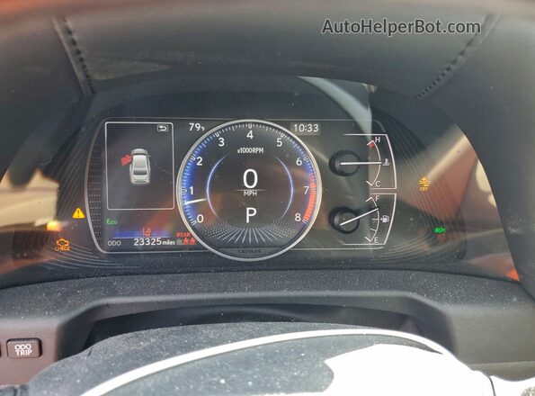58ADZ1B10LU062986 2020 LEXUS ES Белый Вид щитка приборов