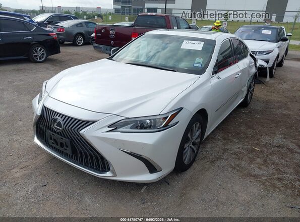 58ADZ1B12LU075240 2020 LEXUS ES 350 Белый Передняя левая четверть