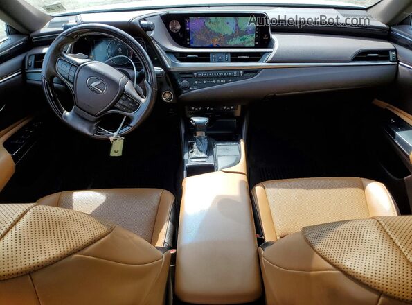 58ADZ1B12LU076324 2020 LEXUS ES White Widok deski rozdzielczej