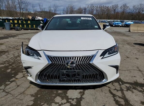 58ADZ1B12LU076324 2020 LEXUS ES White Widok z przodu