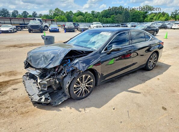 58ADZ1B18LU060077 2020 LEXUS ES Black Vista tres cuartos delantera izquierda
