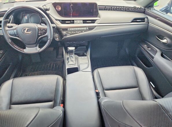 58ADZ1B18LU060077 2020 LEXUS ES Black Vista del salpicadero