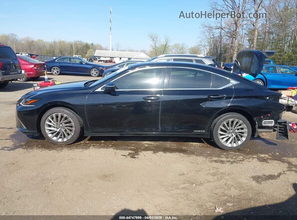 58AF21B10LU008259 2020 LEXUS ES 300H Black 