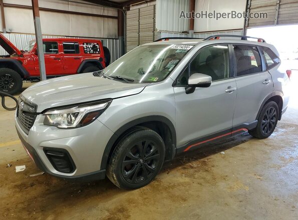 JF2SKAPC8KH509851 2019 SUBARU FORESTER Серебряный Задняя левая четверть