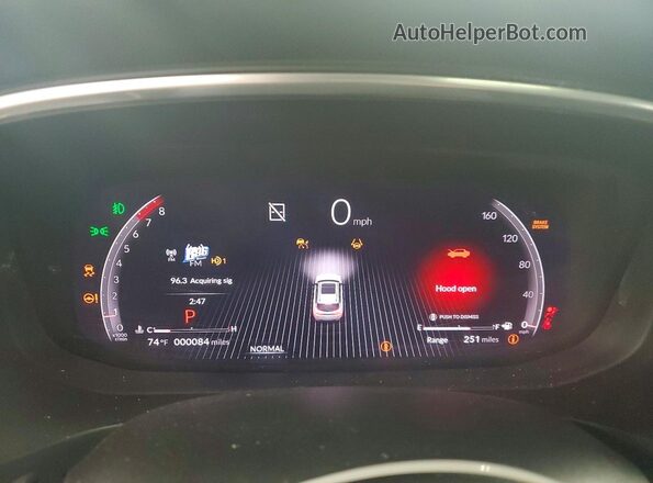 5J8YE1H00TL005735 2026 ACURA MDX Белый Вид задних сидений