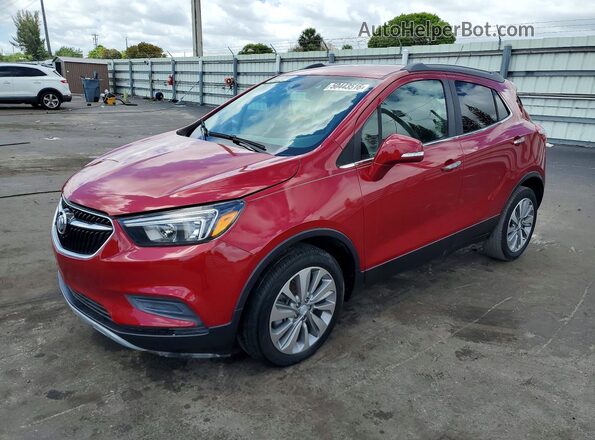 KL4CJASB8KB716788 2019 BUICK ENCORE Бордовый Задняя левая четверть