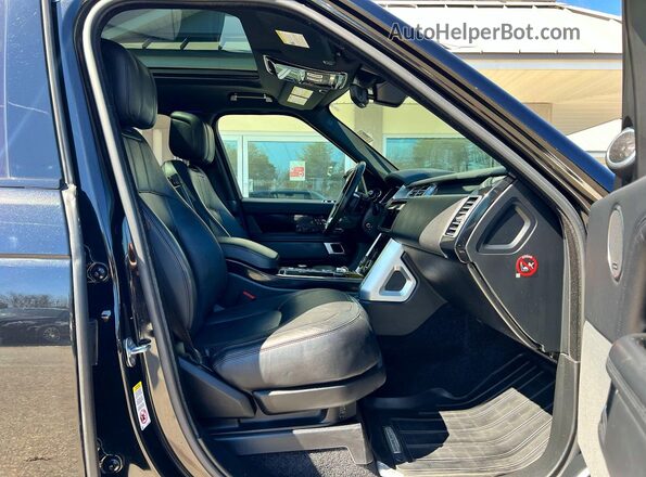SALGS2SV8KA517596 2019 LAND ROVER RANGE ROVER Black Front view
