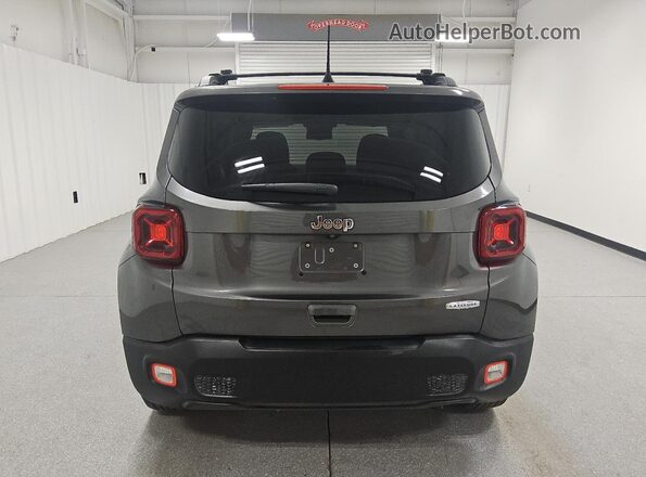 ZACNJAB13KPK04302 2019 JEEP RENEGADE Gray Widok wnętrza z przodu