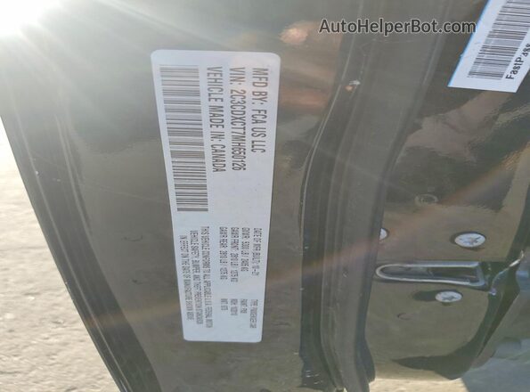 2C3CDXCT7MH650126 2021 DODGE CHARGER Black VIN sticker view