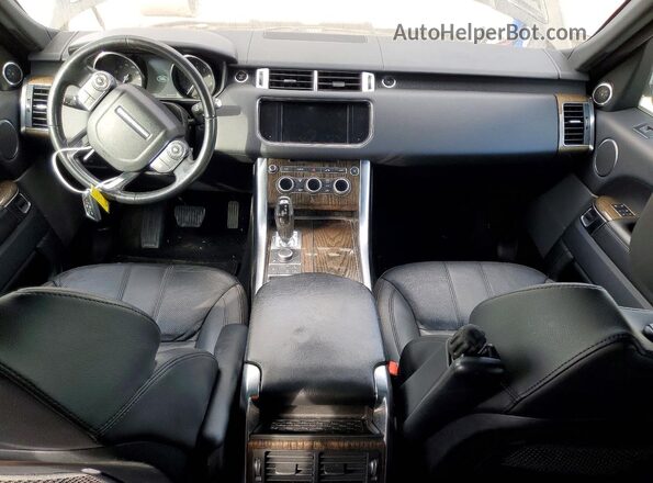 SALWG2VF3GA649982 2016 LAND ROVER RANGE ROVER Black Vista del cuadro de instrumentos